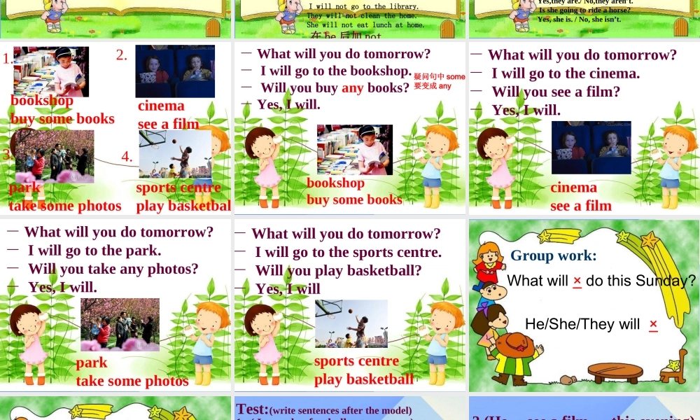 秋六年级英语上册 Lesson 4《What kind of books will you buy》课件2 科普版-人教版小学六年级上册英语课件