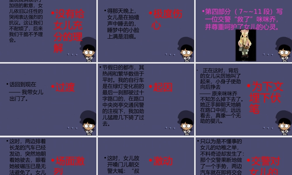 秋五年级语文上册《有个孩子叫咪咪乔》课件1 冀教版-冀教版小学五年级上册语文课件