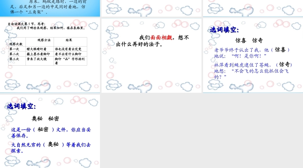 秋三年级语文上册《走路的奥秘》课件1 沪教版-沪教版小学三年级上册语文课件