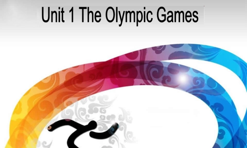 秋六年级英语上册 Unit 1《The Olympic Games》（Part B）课件1 （新版）闽教版-闽教版小学六年级上册英语课件