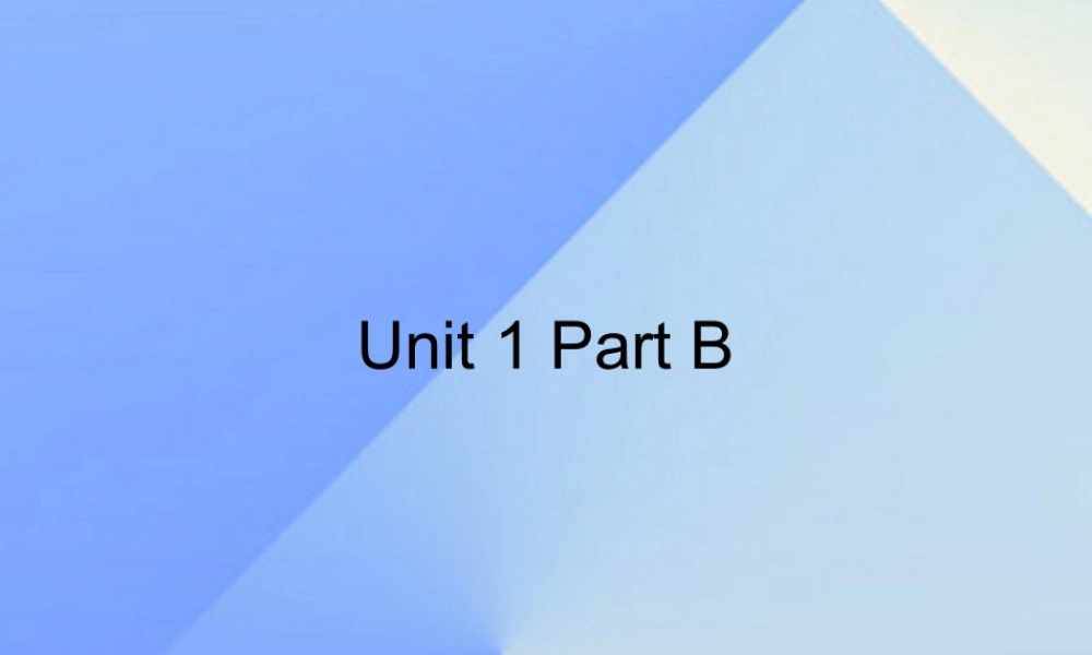 秋六年级英语上册 Unit 1《The Olympic Games》（Part B）课件2 （新版）闽教版-闽教版小学六年级上册英语课件