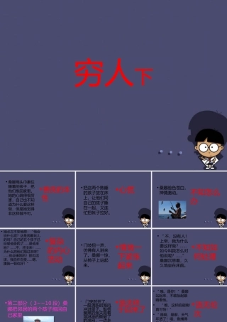 秋六年级语文上册《穷人》课件2 冀教版-冀教版小学六年级上册语文课件