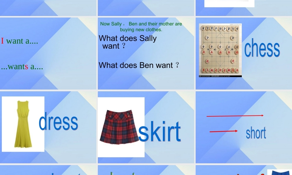 秋六年级英语上册 Unit 4《Buying New Clothes》（Part A）课件1 （新版）闽教版-闽教版小学六年级上册英语课件