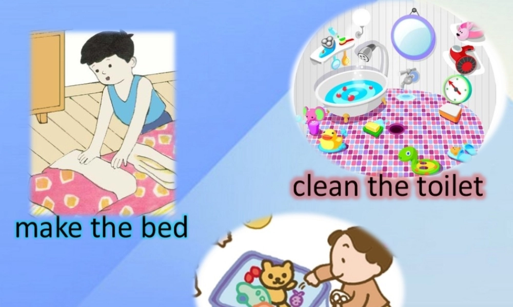 秋六年级英语上册 Unit 5《Housework》（Part B）课件2 （新版）闽教版-闽教版小学六年级上册英语课件