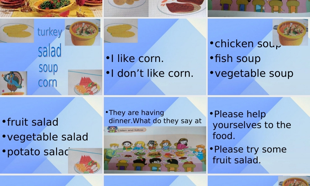 秋六年级英语上册 Unit 7《Thanksgiving》（Part B）课件1 （新版）闽教版-闽教版小学六年级上册英语课件