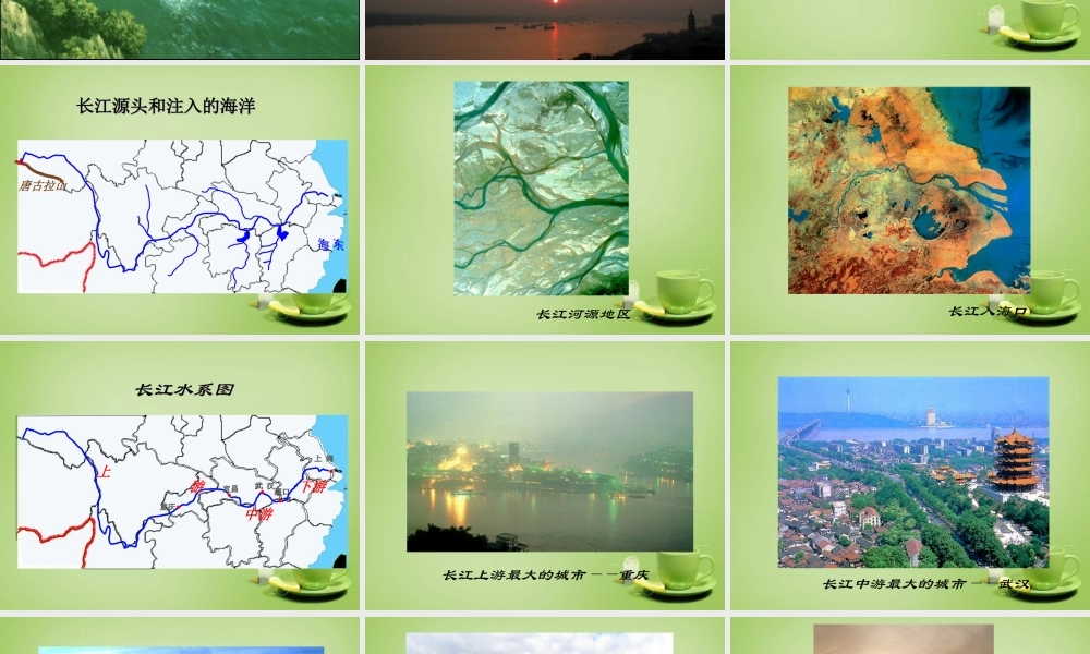 秋六年级语文上册《长江之歌》课件4 北师大版-北师大版小学六年级上册语文课件