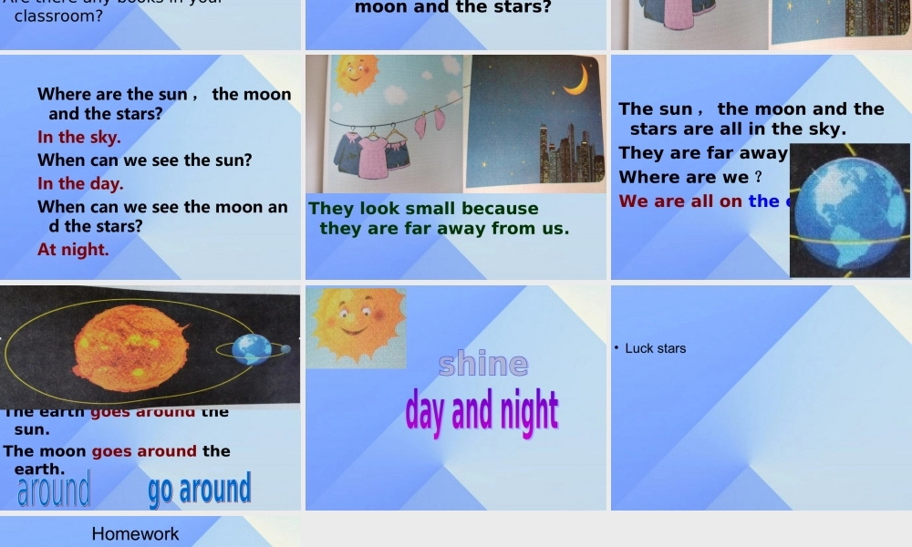 秋六年级英语上册 Unit 8《The Universe》（Part B）课件1 （新版）闽教版-闽教版小学六年级上册英语课件