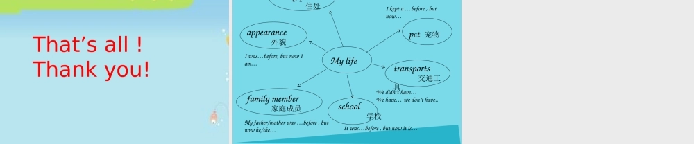 秋六年级英语上册 Unit 10 Then and now课件 广州版-广州版小学六年级上册英语课件