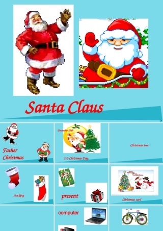 秋六年级英语上册 Unit 12 Christmas课件1 广州版-广州版小学六年级上册英语课件