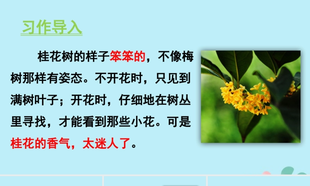 秋五年级语文上册 第一单元 习作 我的心爱之物教学课件 新人教版-新人教版小学五年级上册语文课件