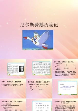 秋六年级语文上册 第一单元 5 尼尔斯骑鹅历险记教学课件 语文S版-语文S版小学六年级上册语文课件