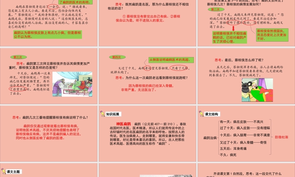 秋四年级语文上册 第八单元 27 故事二则教学课件 新人教版-新人教版小学四年级上册语文课件