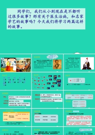 秋四年级语文上册 第八单元 27 故事二则教学课件 新人教版-新人教级上册语文课件