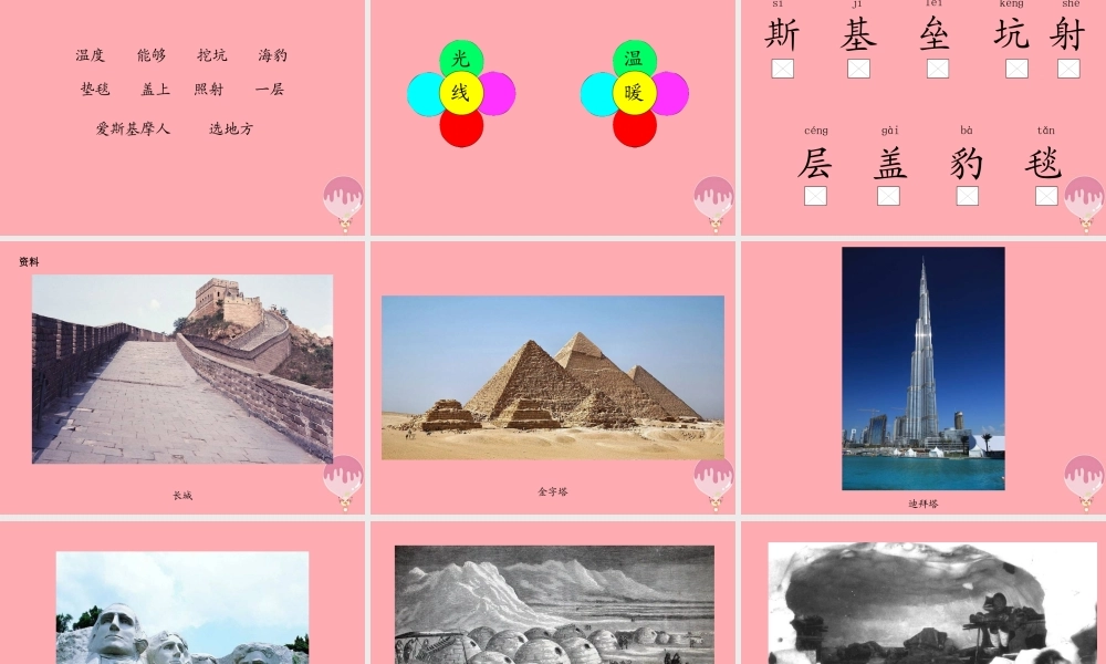 （秋季版）二年级语文上册 爱斯基摩人的冰屋课件1 湘教版-湘教版小学二年级上册语文课件