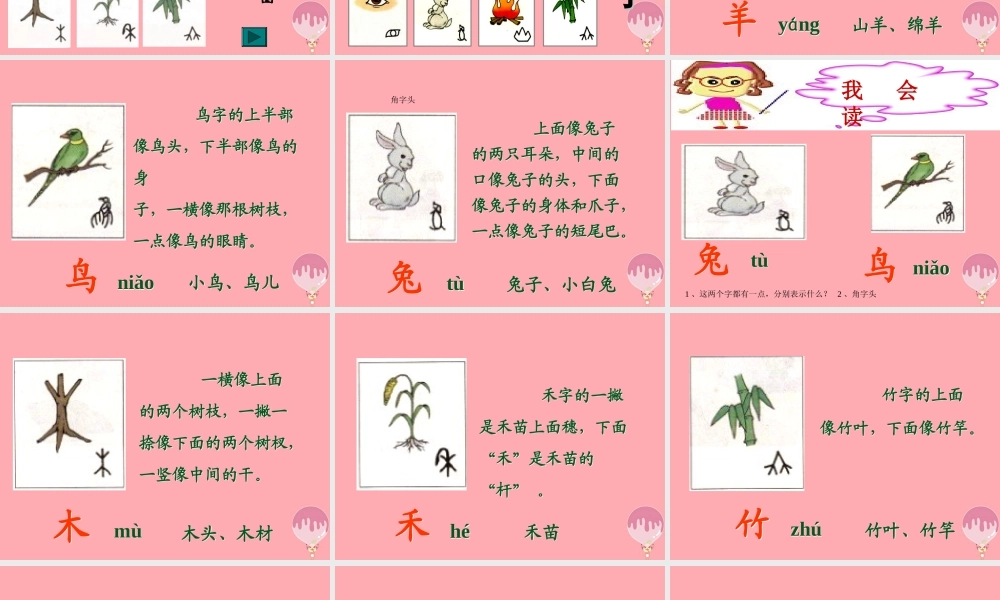 （秋季版）一年级语文上册 第3课 口耳目课件 新人教版-新人教版小学一年级上册语文课件