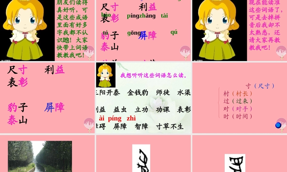 （秋季版）二年级语文上册 第二单元 识字 4课件1 湘教版-湘教版小学二年级上册语文课件