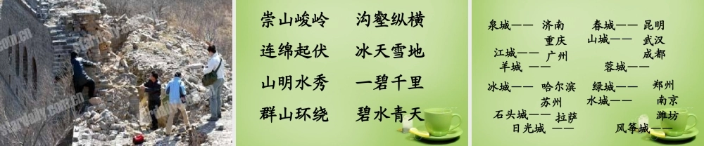 秋四年级语文上册《地名》课件2 北师大版-北师大版小学四年级上册语文课件