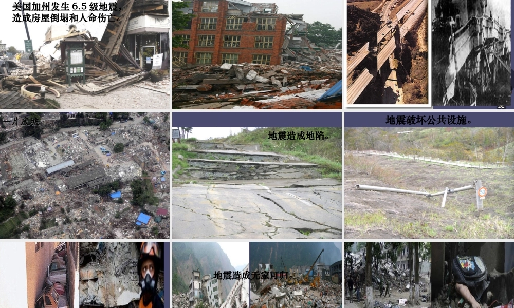 秋四年级语文上册《地震中的父与子》课件1 冀教版-冀教版小学四年级上册语文课件