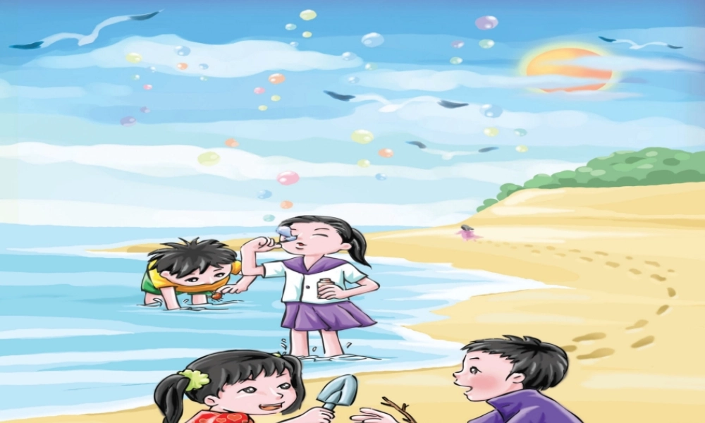 秋四年级语文上册《海上的风》课件1 冀教版-冀教版小学四年级上册语文课件