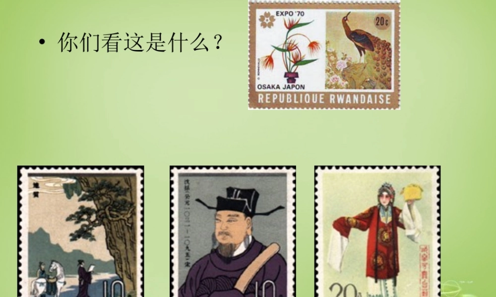 秋四年级语文上册《罗斯福集邮》课件1 北师大版-北师大版小学四年级上册语文课件