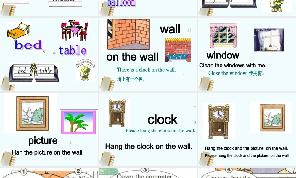 （人教新版）四年级英语下册课件 Unit 1 Lesson 6(1)