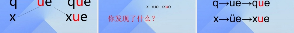 （秋季版）一年级语文上册 汉语拼音11 ie ue er课件1 新人教版-新人教版小学一年级上册语文课件