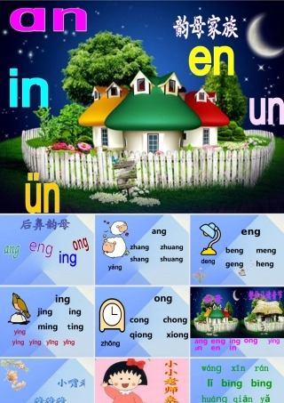 （秋季版）一年级语文上册 汉语拼音13 ang eng ing ong课件2 新人教版-新人教版小学一年级上册语文课件