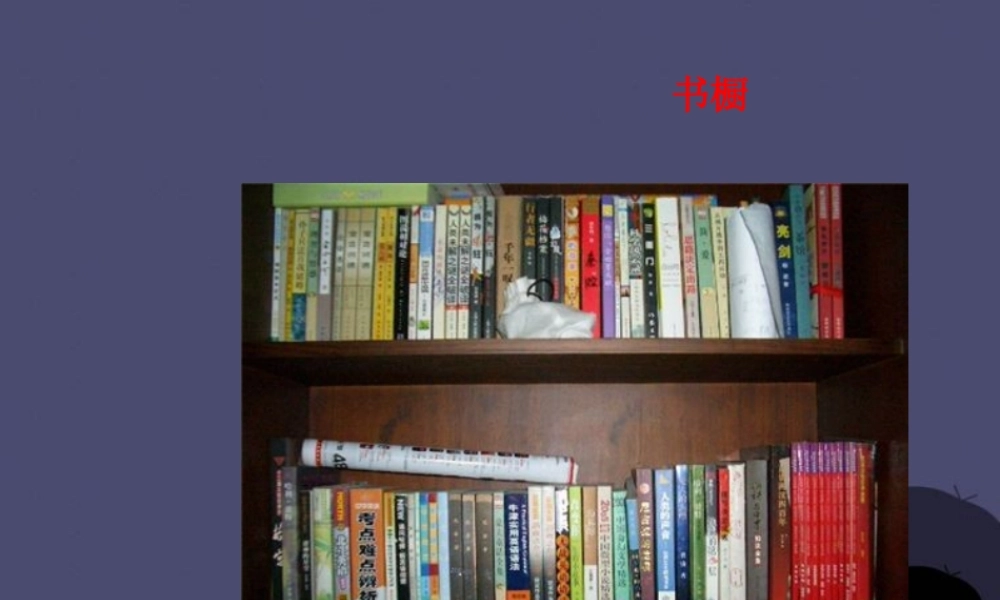 秋四年级语文上册《我有一个小小的书橱》课件2 冀教版-冀教版小学四年级上册语文课件