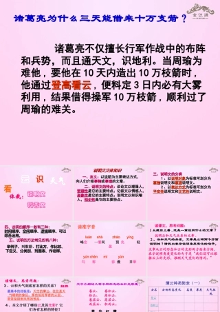 金级语文上册 第四单元 云识天气》课件 鲁教版五四制-鲁教版五四级上册语文课件