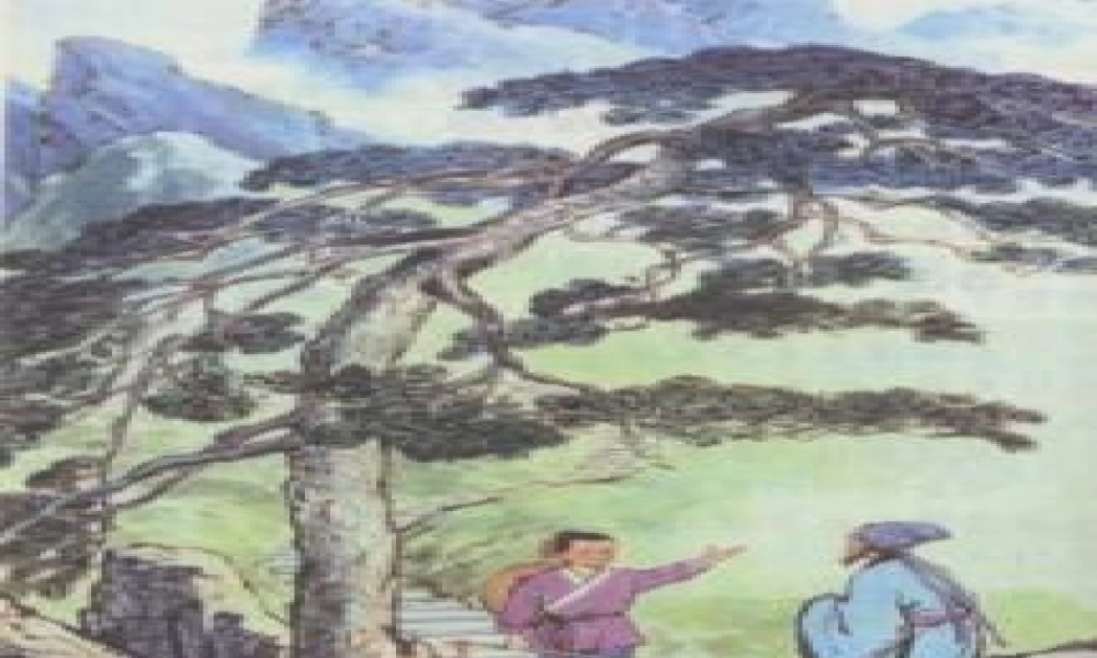 （秋季版）一年级语文下册 第15课 寻隐者不遇课件1 西师大版-西师大版小学一年级下册语文课件