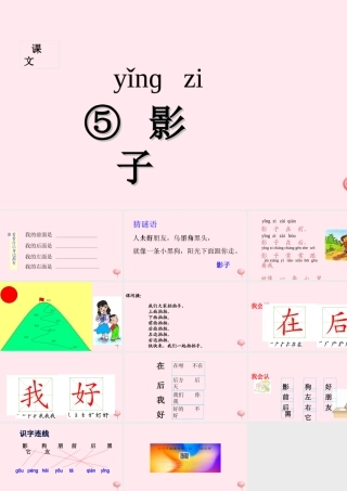 （课堂教学课件1） 影子