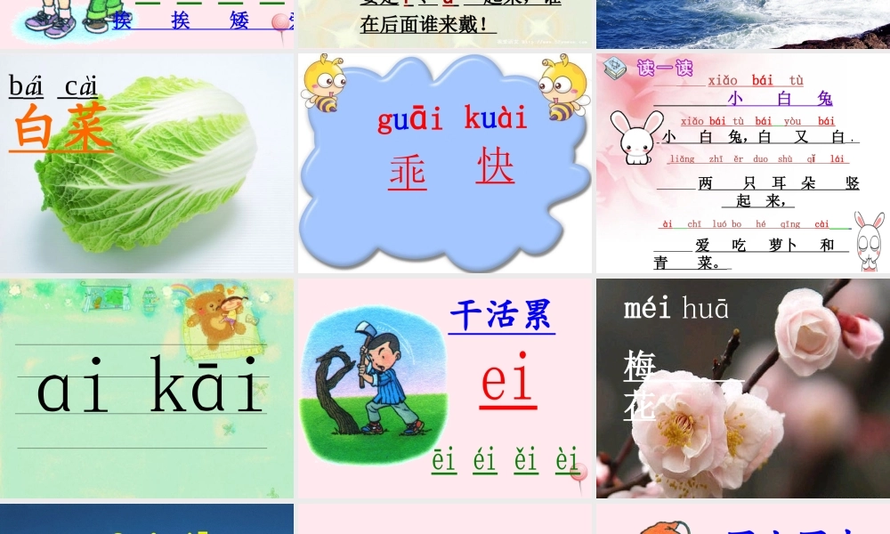 （课堂教学课件3）ai ei ui