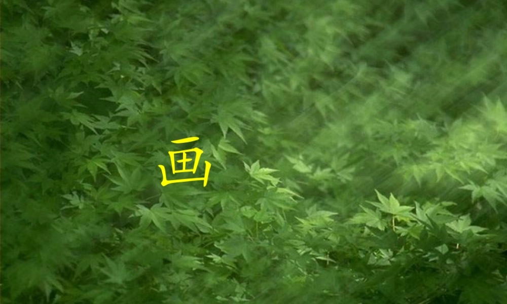 （秋季版）一年级语文上册 识字（二）6 画课件4 新人教版-新人教版小学一年级上册语文课件