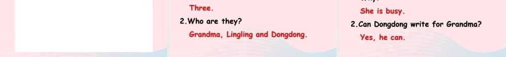 语下册 Unit 4 Can you write in English课件