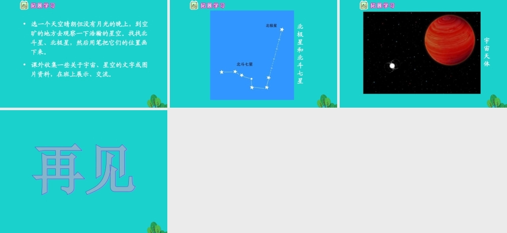 （秋级语文下册 12.1 数星星的孩子课件2 北师大版-北师大级下册语文课件
