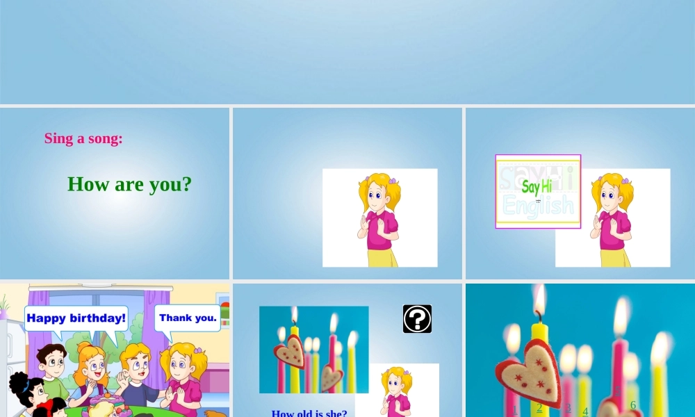 （苏教牛津版）一年级英语下册课件 Unit 9(3)