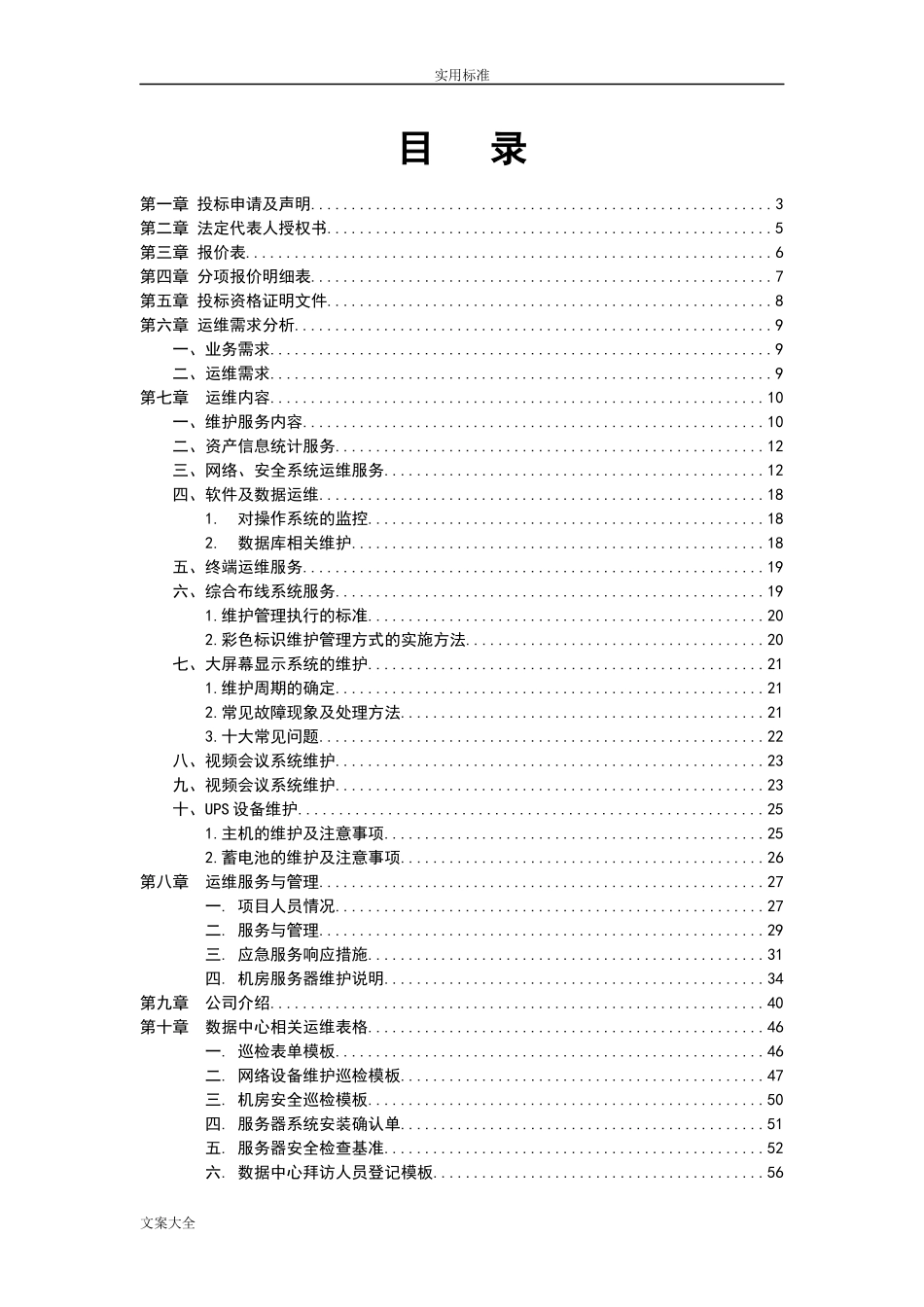 大数据中心运维投标书_第3页