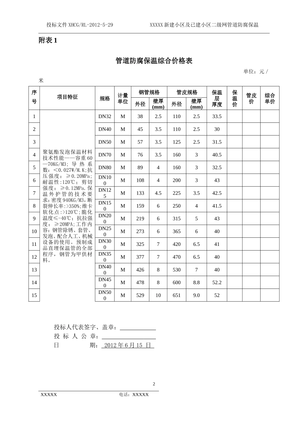 管道防腐保温-投标书_第2页