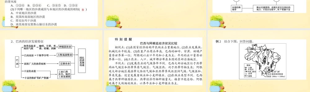 -高考地理一轮复习 区域地理 第2章 世界地理 第9节 拉丁美洲与巴西课件-人教版高三全册地理课件