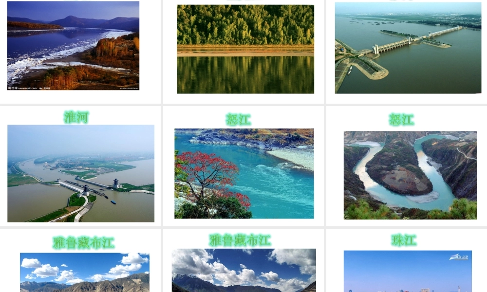 -八年级地理上册 2.3 河流和湖泊（第1课时）课件 （新版）商务星球版-（新版）商务星球版初中八年级上册地理课件