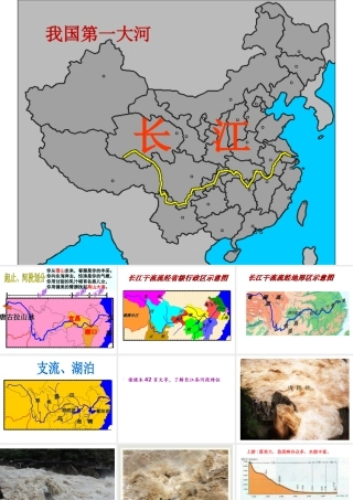 -八年级地理上册 2.3 河流与湖泊 长江课件 （新版）商务星球版-（新版）商务星球版初中八年级上册地理课件