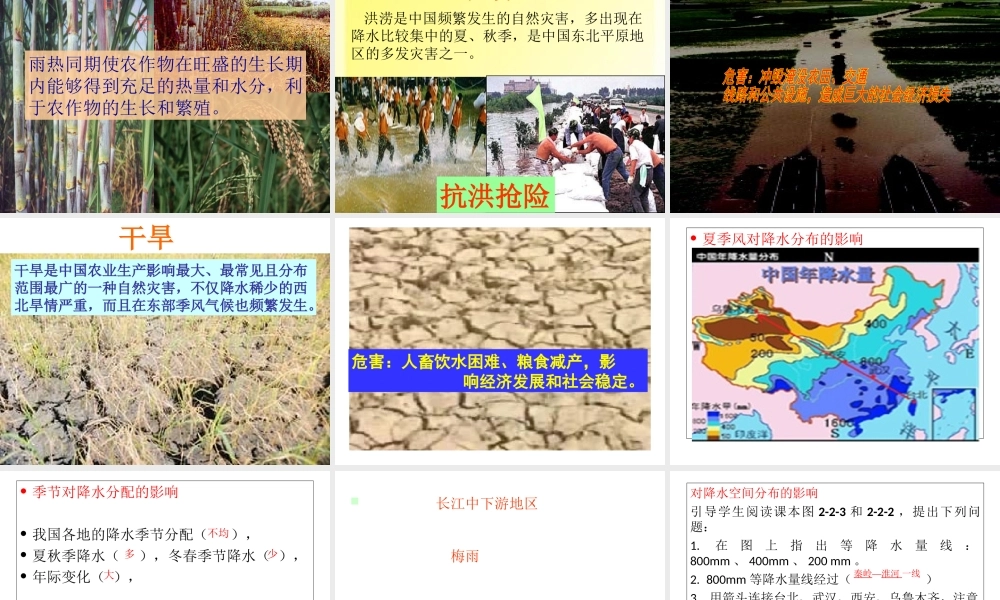 -八年级地理上册 第2章 第2节 气候基本特征（第1课时）课件 （新版）商务星球版-（新版）商务星球版初中八年级上册地理课件