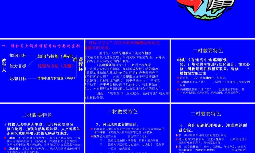 07学年培训：必修Ⅰ《第一章宇宙中的地球》