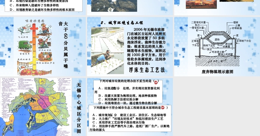 08年江苏生物生态工程的实例和发展前景PPT 人教版选修3