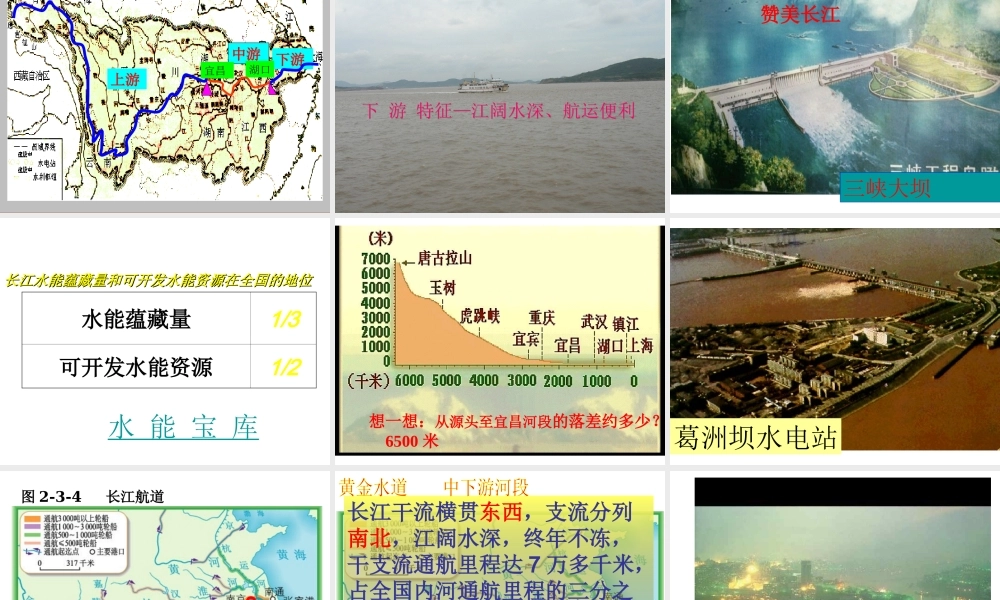 -八年级地理上册 第2章第3节 河流和湖泊（第2课时）课件 （新版）商务星球版-（新版）商务星球版初中八年级上册地理课件