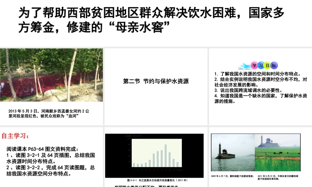 -八年级地理上册 第3章 第2节 节约与保护水资源课件 （新版）商务星球版-（新版）商务星球版初中八年级上册地理课件