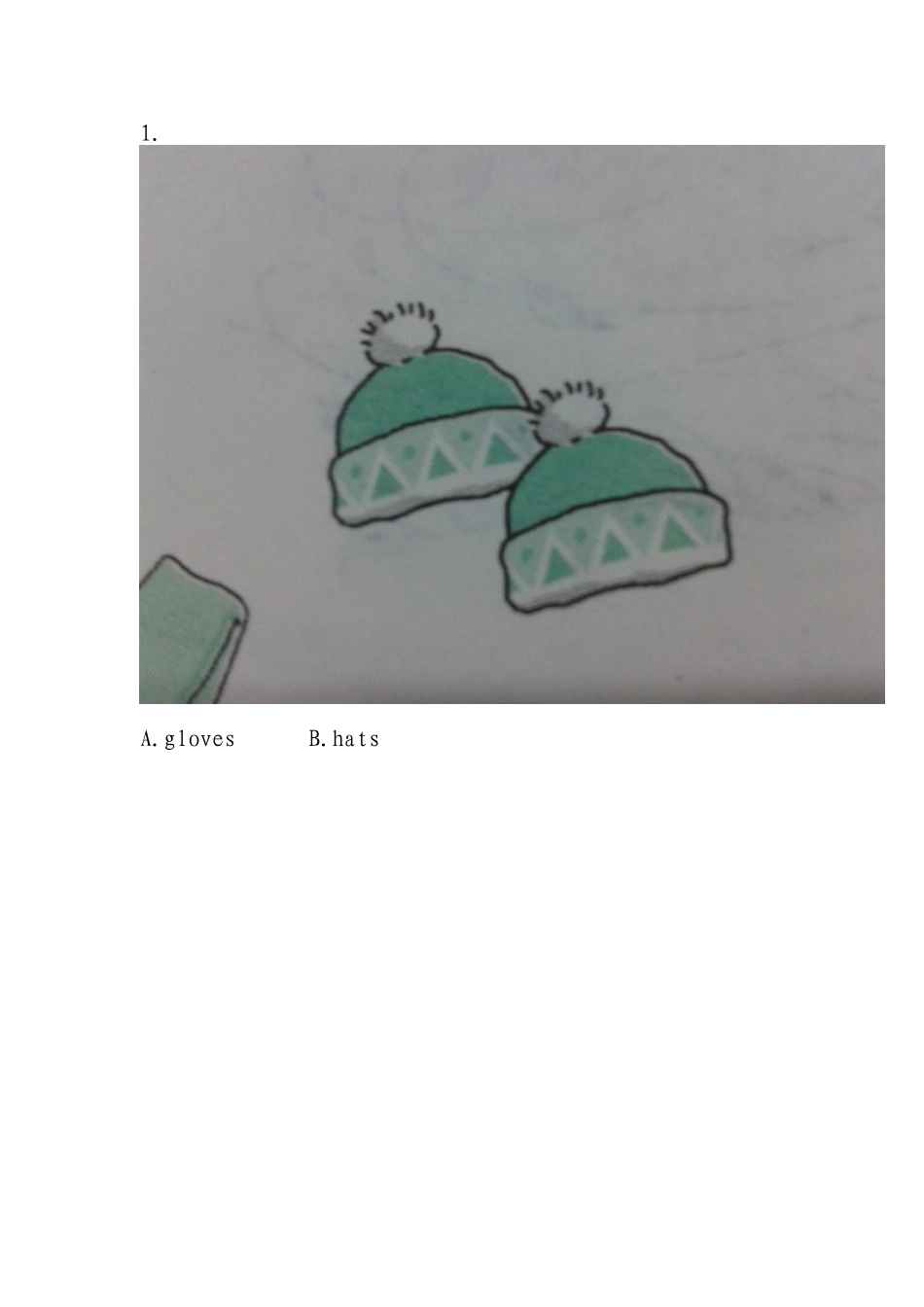 牛津小学英语二年级（上）期末试卷_第3页