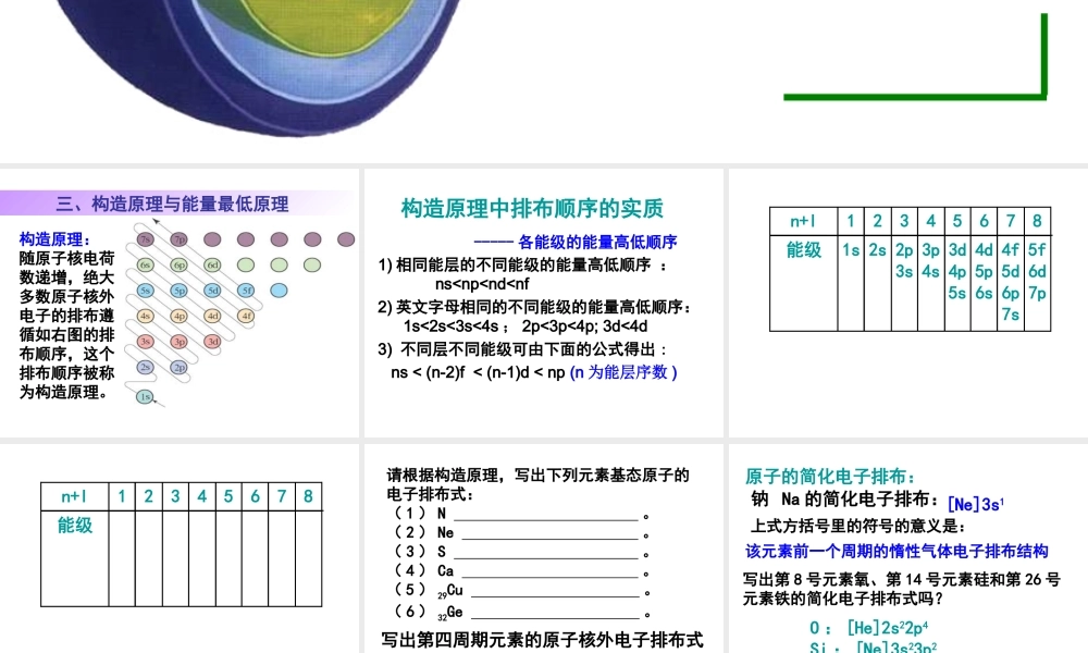 1.1.2《构造原理》课件（新人教版选修3）