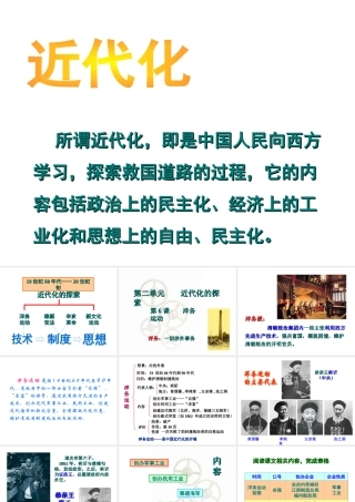 -八年级历史上册 第6课 洋务运动课件 新人教版-新人教级上册历史课件