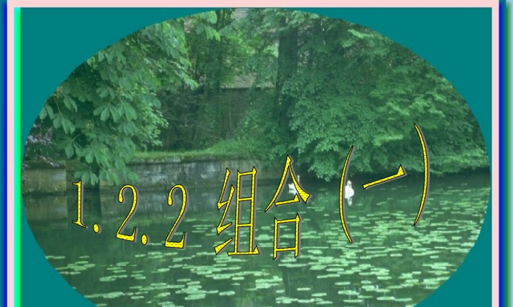 1.2.2组合（一）